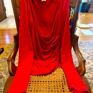 Pinup stretch red top small